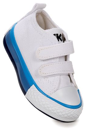 کفش اسنیکر سفید بچه گانه چسبی Kiko Kids - کد 837253695