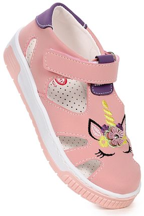 کفش پیاده روی صورتی بچه گانه میکروفیبر Kiko Kids - کد 814518944