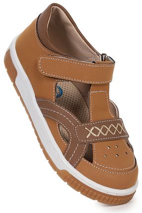 کفش پیاده روی قهوه ای بچه گانه میکروفیبر Kiko Kids - کد 814518595