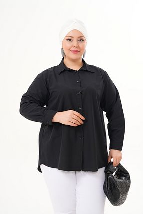 پیراهن حجاب مشکی زنانه سایز بزرگ Patika - کد 315347896