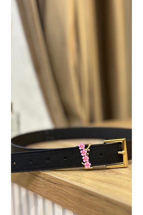 کمربند مشکی زنانه MUJGANERDOGANDESIGN - کد 935021027