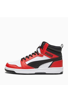 کفش اسنیکر قرمز مردانه PU Puma - کد 738625126