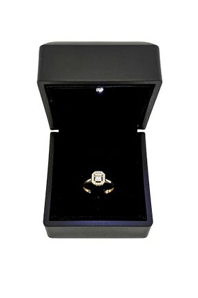 انگشتر طلا زرد زنانه 8 عیار AY MÜCEVHER - کد 956455716