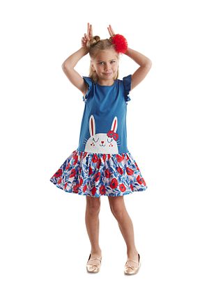 لباس آبی بچه گانه بافت Denokids - کد 797850885