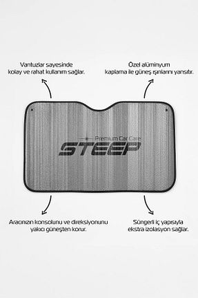 پرده آفتاب گیر خودرو STEEP - کد 935844664