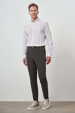 شلوار خاکی مردانه پلی استر Morven - کد 944055184