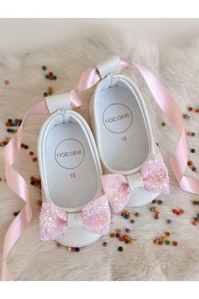 پاپوش بنفش بچه گانه چرم خالص Hodore - کد 957781669