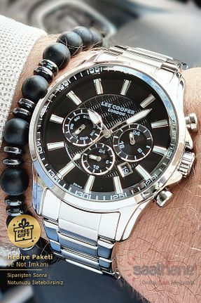 ساعت مچی متالیک مردانه 46 میلی متر Lee Cooper - کد 825095358