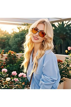 عینک آفتابی زرد زنانه 55 Transformacion - کد 956100560