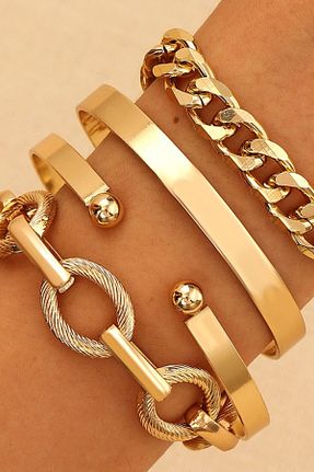 دستبند جواهر رنگی زنانه Chiccy - کد 956450270