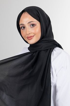 شال مشکی زنانه پنبه پلی استر HAREM SCARF - کد 697166830
