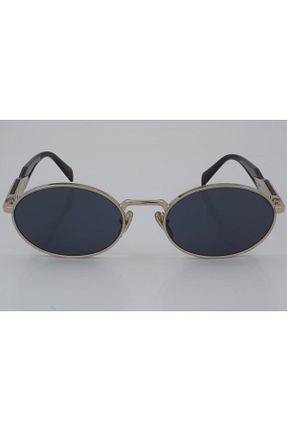 عینک آفتابی طلائی زنانه 55 Prada - کد 749236541