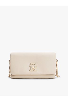 کیف دستی بژ زنانه سایز متوسط Tommy Hilfiger - کد 957031939