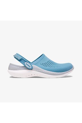 صندل فیروزه ای مردانه پاشنه پلتفرم Crocs - کد 957033596