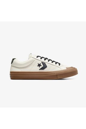 کفش اسنیکر نباتی زنانه بند دار Converse - کد 927820208