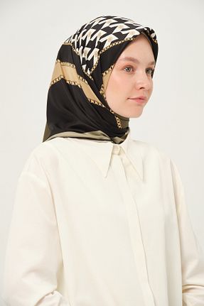 روسری سبز 90 x 90 Madame Polo - کد 957328243