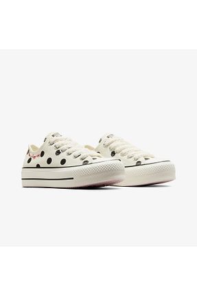 کفش اسنیکر زنانه بند دار Converse - کد 925768612