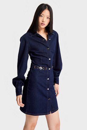 لباس سرمه ای زنانه جین its basic - کد 957691825