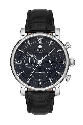 ساعت مچی مشکی مردانه 41-45 میلی متر Hislon - کد 266884374