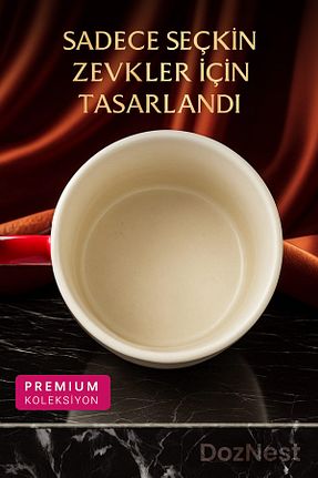 لیوان بژ سرامیک DozNest - کد 930246901