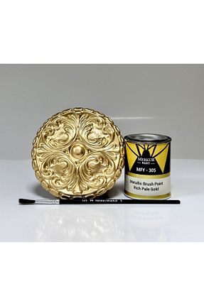 رنگ و لاک چوب متالیک Merkürgold - کد 956101041