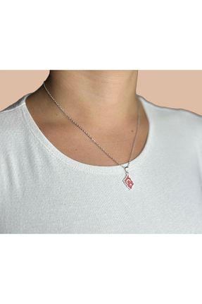 گردنبند جواهر زنانه فلزی Han Ticarethane - کد 870971820