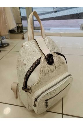 کوله پشتی قهوه ای زنانه سایز متوسط BERLİNA - کد 335122359
