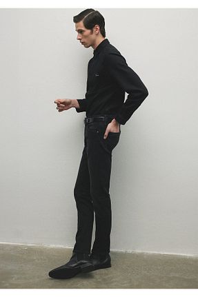 شلوار جین طوسی مردانه پاچه تنگ Mavi - کد 810719628