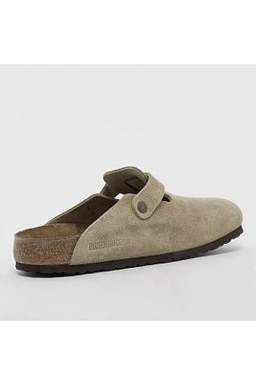 دمپائی بژ زنانه پاشنه تخت Birkenstock - کد 954024