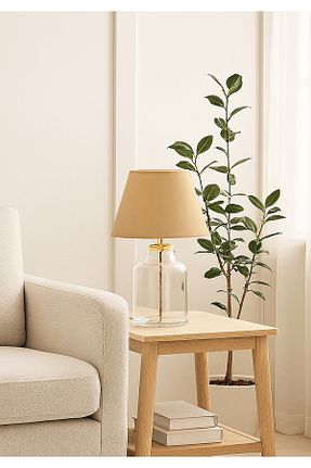 آباژور قهوه ای پارچه HOMİNG - کد 101209064