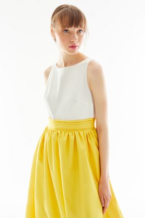 لباس زرد زنانه بافتنی adL - کد 751610941