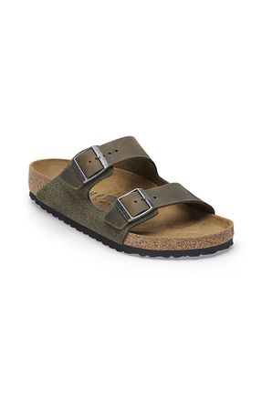 دمپائی مردانه چرم خالص Birkenstock - کد 936692049
