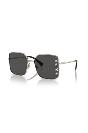 عینک آفتابی طلائی زنانه UV400 Miu Miu - کد 748658385