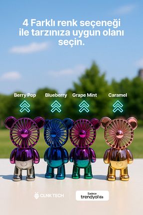 پنکه آبی Mini Fan CLNK - کد 939635347
