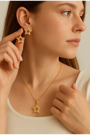 گردنبند جواهر متالیک زنانه زیرکن monalisatoka - کد 957061326