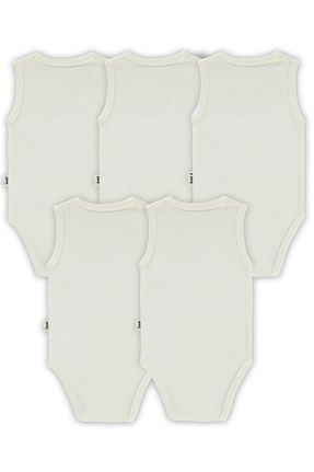 بادی و سرهمی نوزادی سفید بچه گانه الاستین Civil Baby - کد 892320489