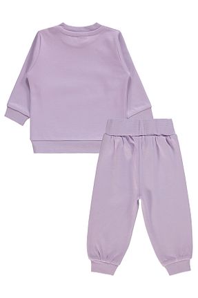 ست نوزادی بنفش بچه گانه پنبه ای Civil Baby - کد 739234481