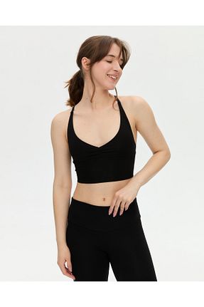 نیم تنه اسپرت مشکی زنانه الیاف Ayma Active - کد 820173961
