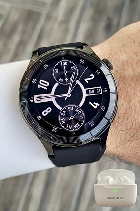 ساعت هوشمند مشکی گارانتی نمایندگی رسمی Daniel Klein - کد 898058034