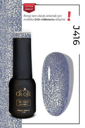 لاک ناخن دائمی آبی CROJE KALICI OJE - کد 829040368