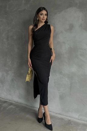 لباس مشکی زنانه بافتنی Sorridi - کد 808920955