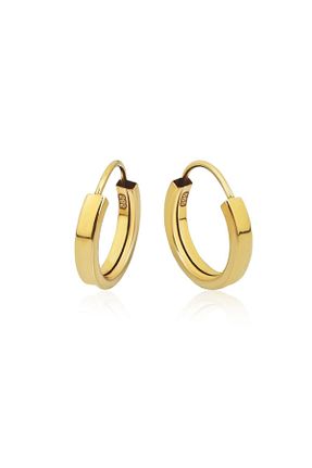 گوشواره طلا زرد زنانه 14 عیار Altınkesesi - کد 237039422