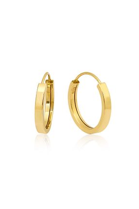 گوشواره طلا زرد زنانه 14 عیار Altınkesesi - کد 176275378