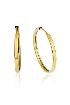 گوشواره طلا زرد مردانه 14 عیار Altınkesesi - کد 257681308