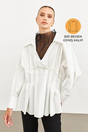 بلوز نباتی زنانه ساده Setre - کد 773257226