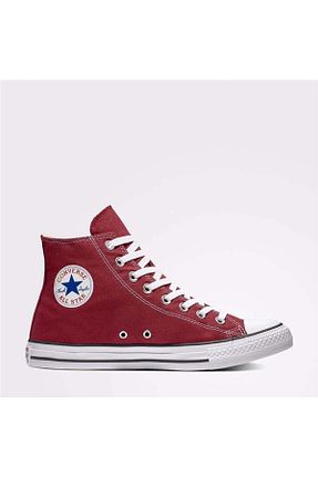 کفش اسنیکر زرشکی زنانه بند دار Converse - کد 1033247