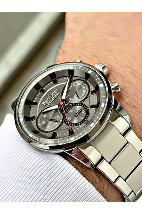 ساعت مچی مشکی مردانه 42 میلی متر Ferrucci - کد 304602763