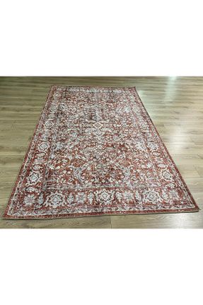 فرش نارنجی قابل شستشو Çam Halı - کد 923095039