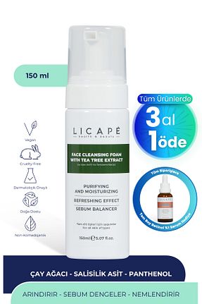 پاک کننده صورت همه انواع پوست Licape - کد 749169373