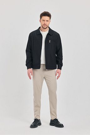 کاپشن مشکی مردانه رگولار TREND KOMBİN - کد 925086947
